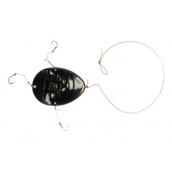 Кормушка рыбацкая, оснащенная, Carp Profi, Ложка, 3 крючка, вес 70г